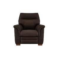 Hudson Leather Recliner Armchair