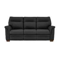 Hudson 3 Seater Leather Recliner...