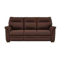 Hudson 3 Seater Leather Recliner...