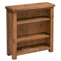 huari solid oak small bookcase