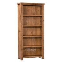 huari solid oak large bookcase