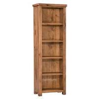 Huari Solid Oak Narrow Bookcase