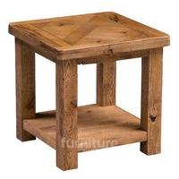 Huari Solid Oak Lamp Table