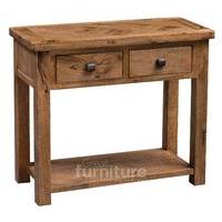 Huari Solid Oak Small Hall Table