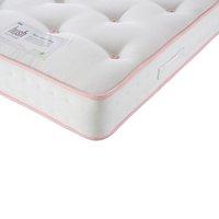 hush naturals junior pocket mattress small single pink