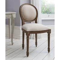 Hudson Living Maison Weathered Frame Balloon Back Chair