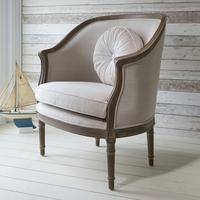 Hudson Living Maison Weathered with Linen Armchair