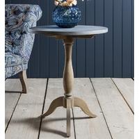 hudson living dexter faux concrete side table