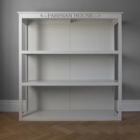 Hudson White Floor Standing Shelf Unit