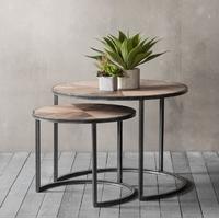 hudson douglas coffee nest of 2 tables