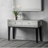 Hudson Living Aster Accent Mirrored Console Table