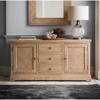 hudson living mustique sideboard 2 door 3 drawer