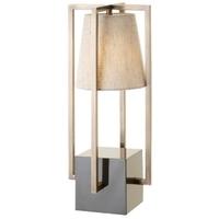 Hurricane Grey Olive Table Lamp