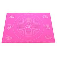 Huge Size Silicone Pad Baking Mat with Marks (Random Color)
