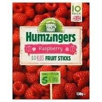 Humzingers Raspberry Fruit Sticks 130g x 7