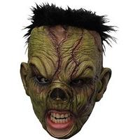 Hulking Monster Deluxe Chinless Head Mask With Chinstrap Mask