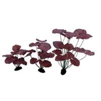Hugo Kamishi Lotus Leaf Purple Silk Plant 30cm