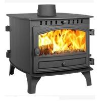 hunter herald 8 double sided double depth multifuel stove