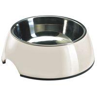 Hunter Melamine Dog Bowl - White - 0.70 litre