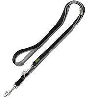 Hunter Neoprene Lead  Black/ Grey - 200cm, adjustable