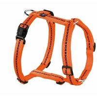 HUNTER Safety Grip Vario Rapid Soft Padded Nylon Harness, Small, Orange