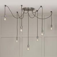 HUC3439 Huckleberry 7 Light Hanging Ceiling Pendant