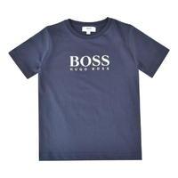 hugo boss infant boys logo short sleeve t shirt