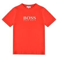 HUGO BOSS Children Boys Logo Short Sleeve T Shirt