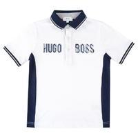 hugo boss children boys logo polo shirt