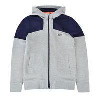 hugo boss children boys logo hooded sweatshirt