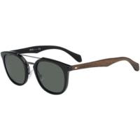 Hugo Boss 0777/S RAJ/85 (black-dark brown/grey-green)