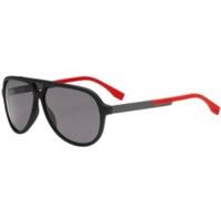 Hugo Boss 0731/S KDG 3H (black matt-black-red/schwarz)