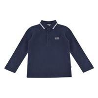 HUGO BOSS Children Boys Long Sleeve Polo Shirt