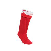 Hunter Moustache boots Sock MILITARY RED OPTIC WHITE
