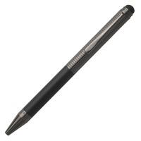 Hugo Boss Grid Gunmetal ballpoint pen and stylus
