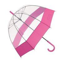 hunter original moustache bubble umbrella bright pink