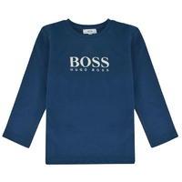 HUGO BOSS Infant Boys Logo Long Sleeve T Shirt