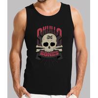 human skulls and bones tshirt sleeveless