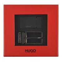 HUGO BY HUGO BOSS Giasone Double Buckle Leather Belt
