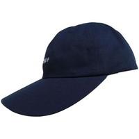 huf original logo curved brim hat mens cap in blue