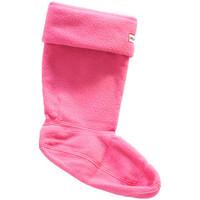 Hunter Kids Fuchsia Fleece Welly Socks boys\'s Children\'s socks in pink
