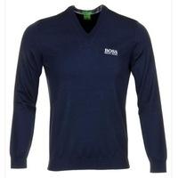 hugo boss veeh pro sweater navy