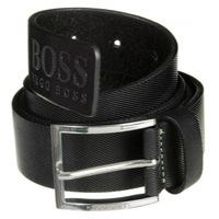 Hugo Boss Tincenzo Leather Golf Belt Black