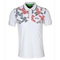 hugo boss paddy pro 4 polo shirt white