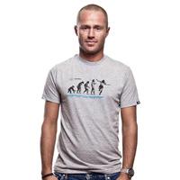 Human Evolution T-Shirt and Grey...