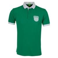 Hugo Boss Paddy Pro 3 Polo Shirt Green/White