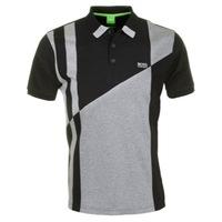 hugo boss paddy 6 polo shirt blackgrey