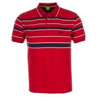 Hugo Boss Paddy 3 Polo Shirt Red/Navy/White
