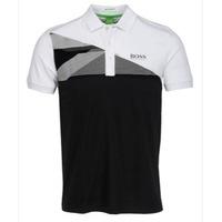 hugo boss paddy pro 4 polo shirt blackwhite