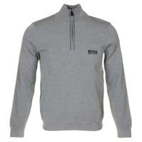Hugo Boss Zolf MK Zip Neck Sweater Light/Pastel Grey